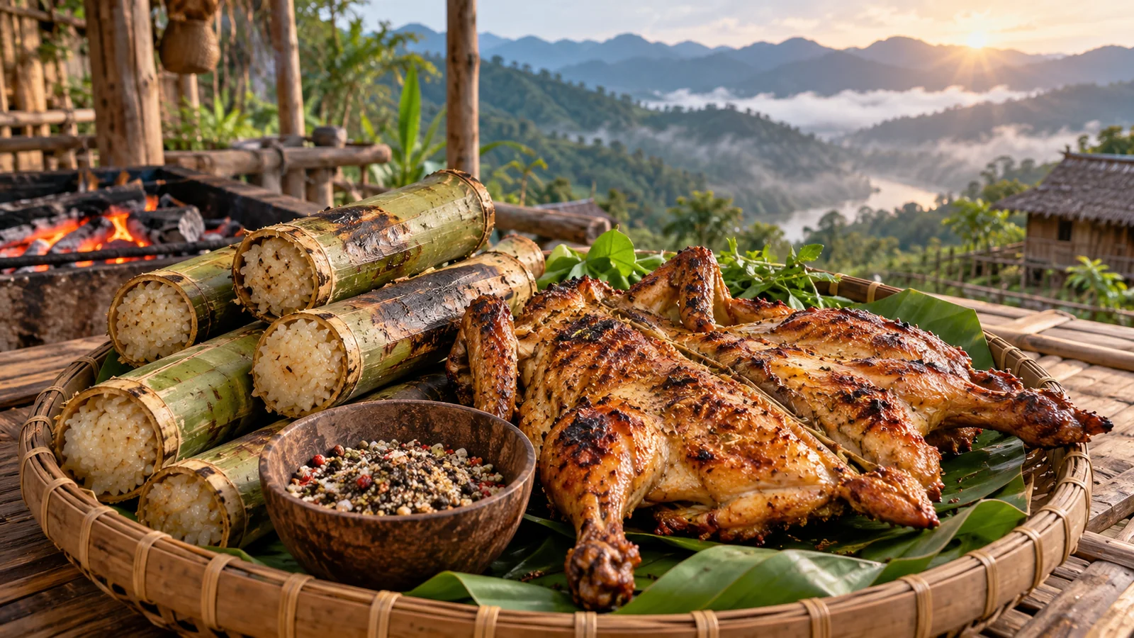 Đi Bản Đôn – Đắk Lắk bằng xe riêng: thưởng thức gà nướng cơm lam và khám phá đại ngàn
