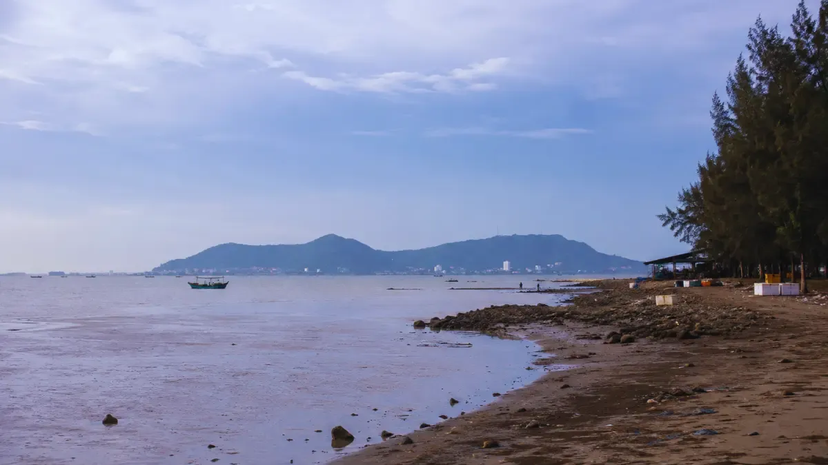 Xe 7 chỗ và 16 chỗ trên đường ven biển phù hợp cho chuyến đi Cần Giờ