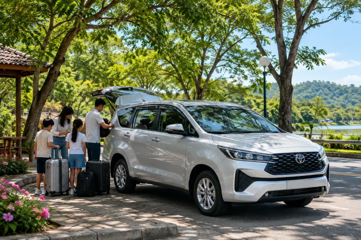 Toyota Innova cho thuê sau 100.000km: review thực tế, ưu nhược điểm và khi nào nên chọn