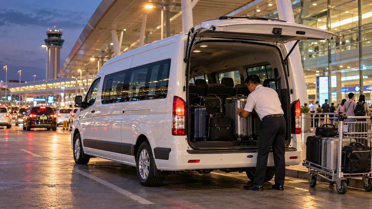 Thuê xe 16 chỗ đưa đón sân bay nhóm lớn — Tiện hơn taxi gấp 10 lần, giá chỉ bằng 1/3 - AZCAR thuê xe du lịch 7 chỗ 16 chỗ