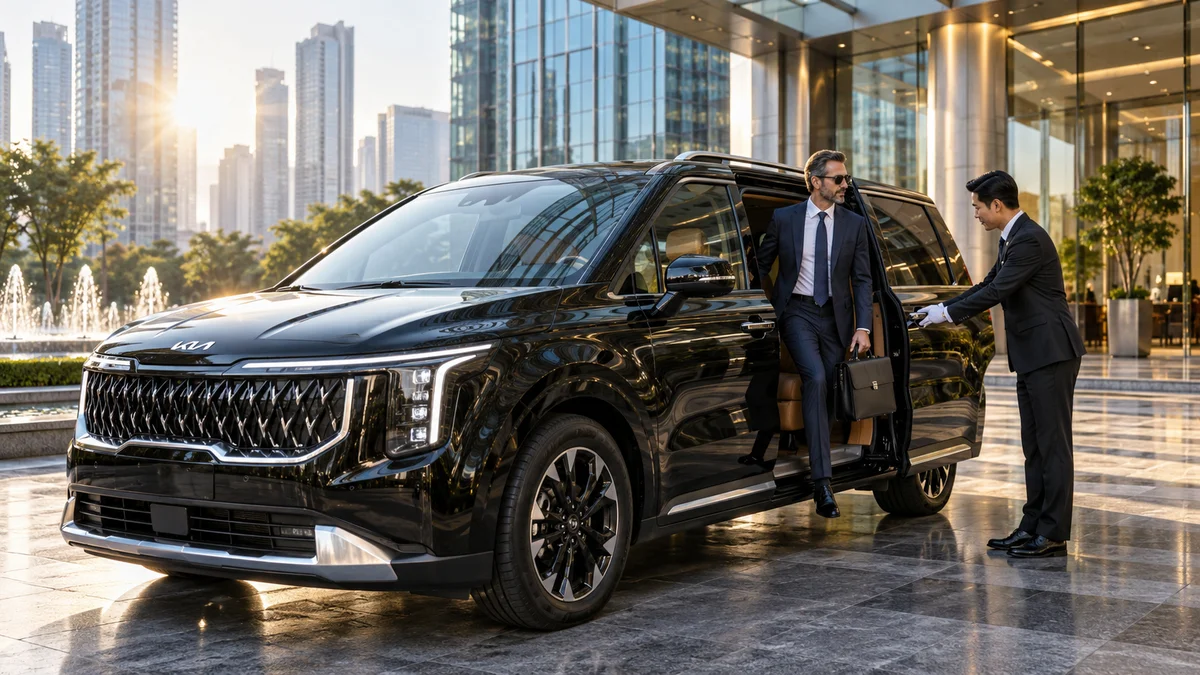 Tại sao nên thuê xe Kia Carnival đưa đón sếp, chuyên gia theo tháng? - AZCAR thuê xe du lịch 7 chỗ 16 chỗ