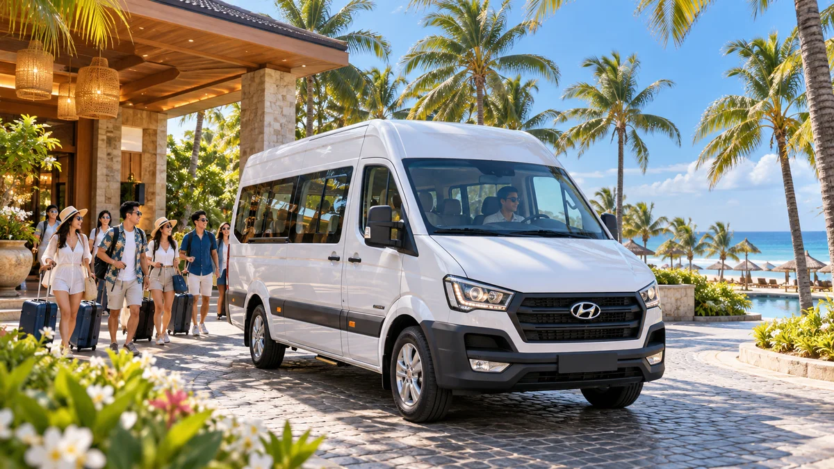 Ford Transit vs Hyundai Solati — Thuê xe 16 chỗ đi team building: Ai hơn? - AZCAR thuê xe du lịch 7 chỗ 16 chỗ